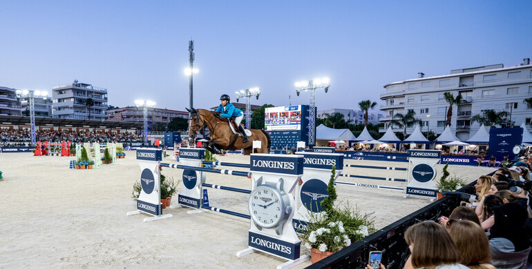 Abdel Saïd and Wathnan Zasou vom Claashof steal the show at Longines Global Champions Tour Grand Prix of Cannes