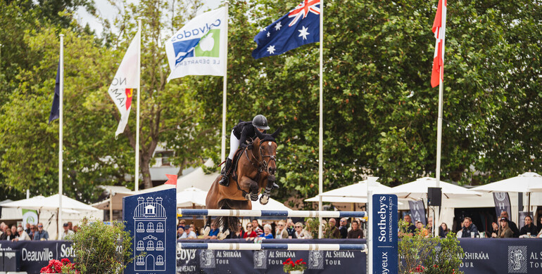 Nina Mallevaey takes her Destine into her own hands in the Deauville CSIO3* Grand Prix