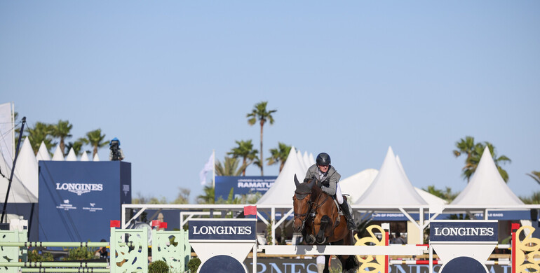 Ciaran Nallon and Megalon K land CSI5* 1.50m Prix PremiuMares glory at Longines Global Champions Tour of St Tropez
