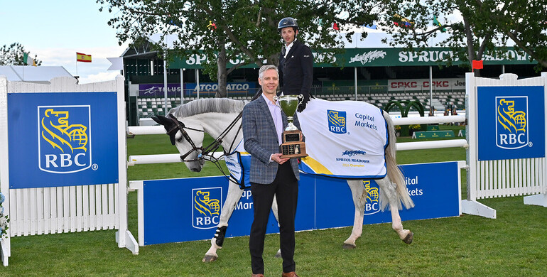 Mark Bluman delivers dominant one-two finish in RBC Capital Markets Cup 1.50m at Spruce Meadows