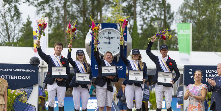Longines League of Nations™ – Great Britain rise to the top in Rotterdam