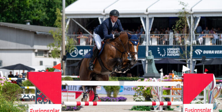 Ben Maher and Point Break win Sunday's CSIO5* 1.60m Huawei Grand Prix of Rotterdam