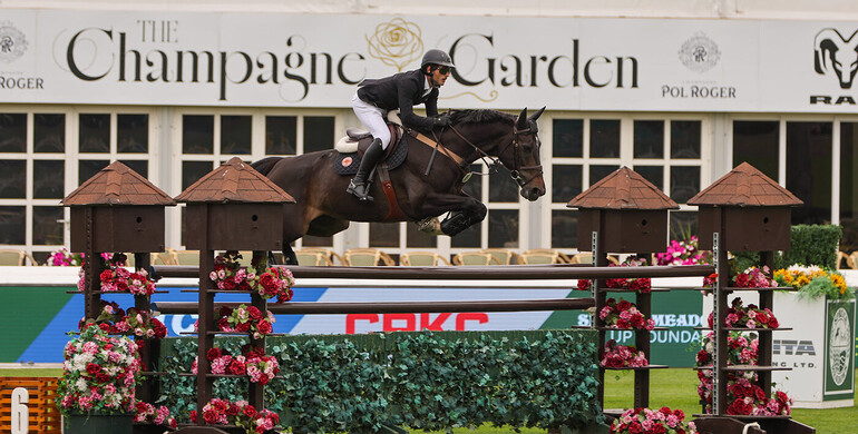 Mark Bluman sets the standard on opening day of the ‘Pan American’, presented by Rolex