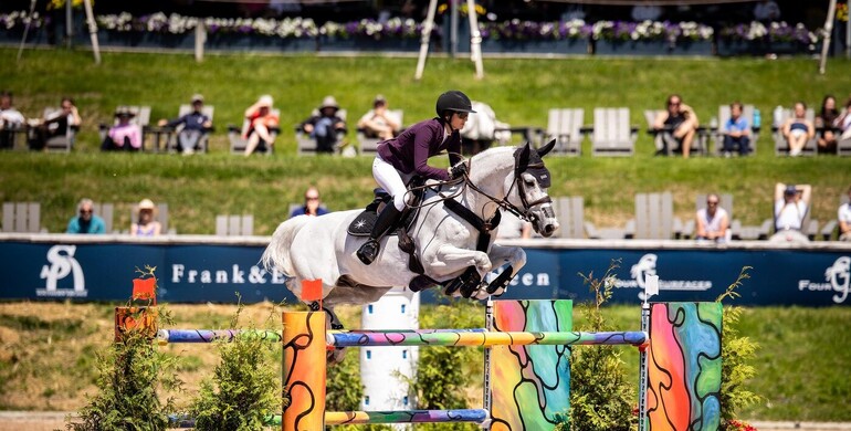 Charlotte Jacobs doubles up with Korbach Van De Renger in CSI4* $116,500 Traverse City Grand Prix