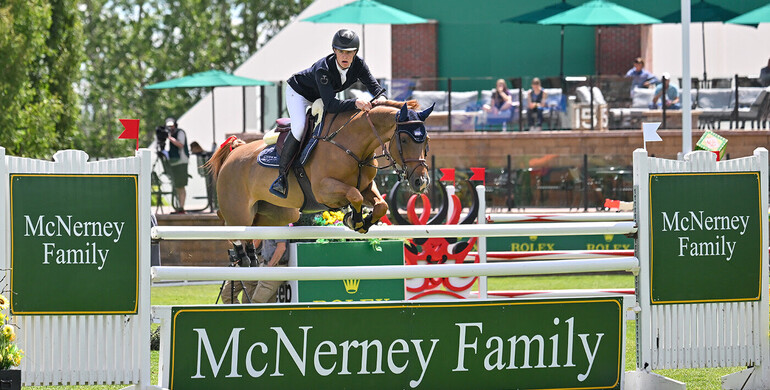 Fastest in the field: Tom Wachman wins McNerney Cup 1.45m