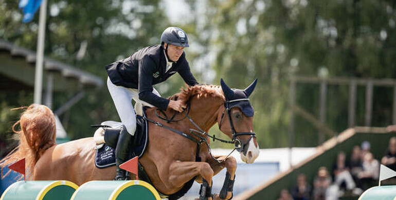 Andre Thieme and DSP Chakaria win the CSIO5* 1.50m opening qualifier for the Rolex Grand Prix presented by Agria in Falsterbo