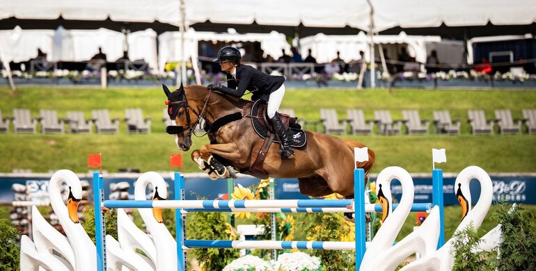 Erynn Ballard is back in the game in $31,100 MacAllister Machinery CSI3* Welcome Stake