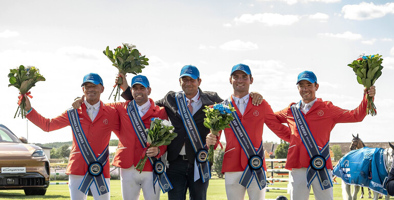 Team Switzerland defend Samorin crown to secure a place in the Longines EEF Series Final