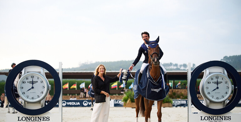 Thrills aplenty in the Longines Trophy at CSI4* A Coruña, won by Marlon Modolo Zanotelli and Fusario d’Boissailles