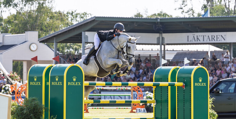 Shane Sweetnam and James Kann Cruz win CSIO5* 1.60m Rolex Grand Prix presented by Agria at Falsterbo Horse Show