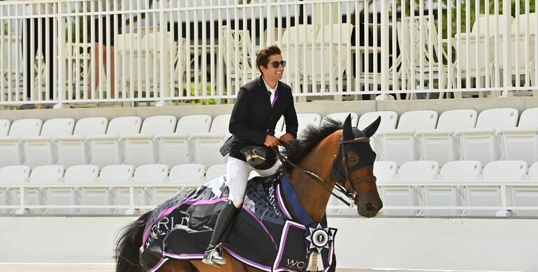 Jad Dana continues remarkable run with Leonidas in the CSI2* $85,000 Buckeye Nutrition Grand Prix