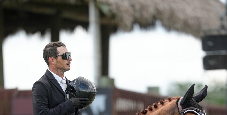 Mark Bluman joins the Israeli showjumping team
