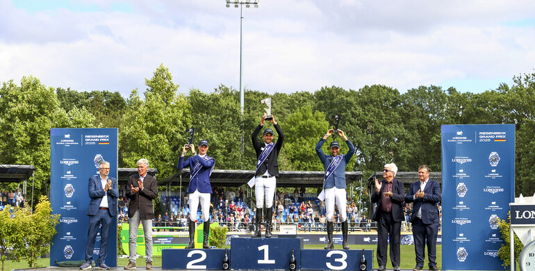 Last to go, first to glory: Victor Bettendorf and Gibbs Un Prince stun in Longines Global Champions Tour Grand Prix of Riesenbeck