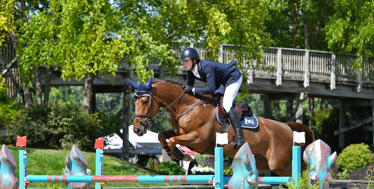 Brian Moggre makes a victorious return to HITS Hudson Valley in $31,020 Equestrian Gardens CSI3* Jumper Classic with Johann FS Z