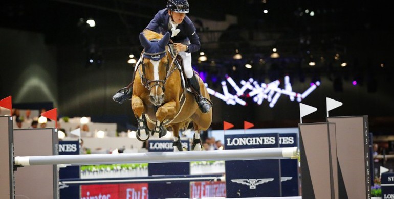 Bertram Allen and Quiet Easy 4 race to victory in the $130,000 Longines Speed Challenge
