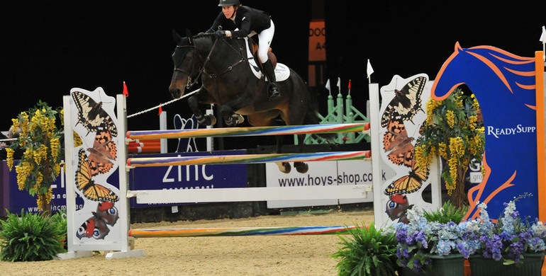 Julien Epaillard and Angelie von Essen winners at HOYS