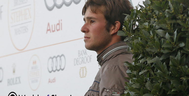 Constant van Paesschen with another horse from Stud Van de Helle