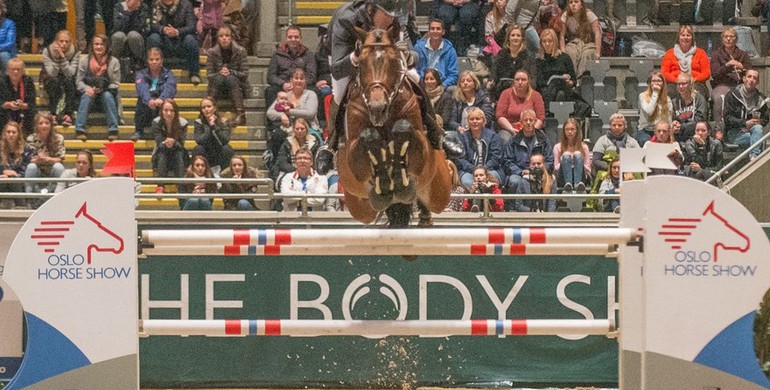 Patrice Delaveau and Carinjo HDC continue their winning streak to take the Rikstoto Grand Prix in Oslo