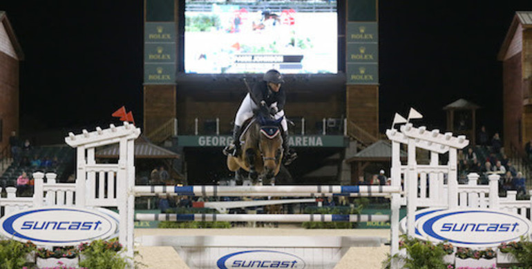 Paige Johnson triumphs in the CSI 3*  Suncast® Grand Prix aboard Luke Skywalker 46