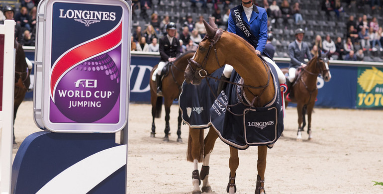 All French colours as Penelope Leprevost wins the first leg of the 2015/2016 Longines FEI World Cup Western European League