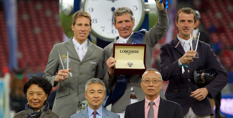 Longines Equestrian Beijing Masters: Ludger Beerbaum jumps to victory at the “Bird’s Nest”