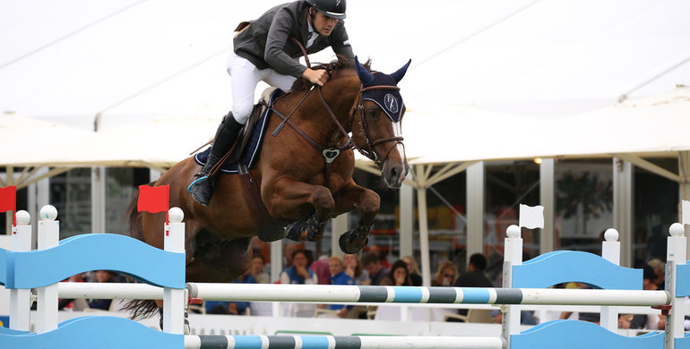 The weekend's CSI2* Grand Prix winners