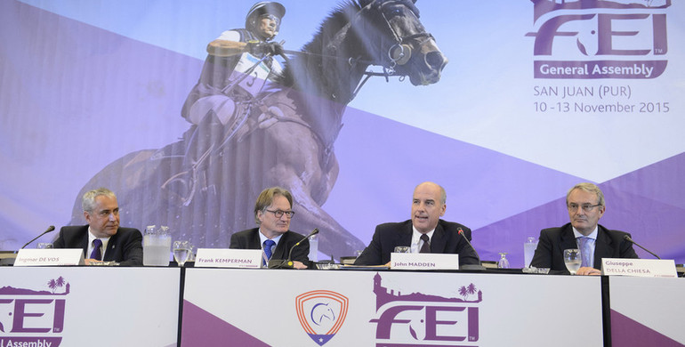 Olympic formats take centre stage at FEI General Assembly
