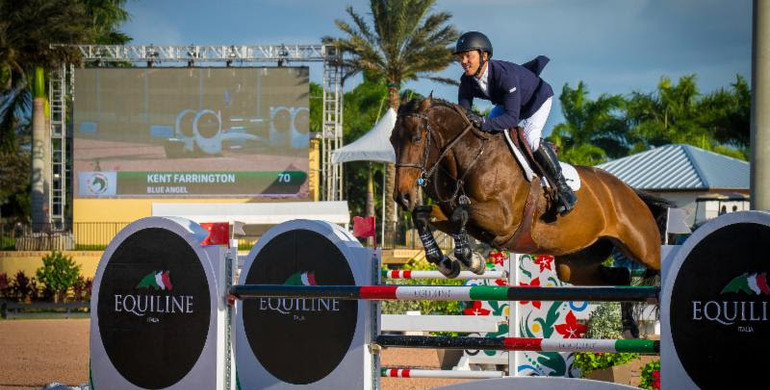Kent Farrington and Blue Angel take Equiline Holiday & Horses Opener Grand Prix at 2015 Holiday & Horses