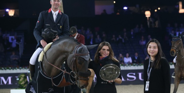 Patrice Delaveau to the top in the Miasuki Trophy in Paris