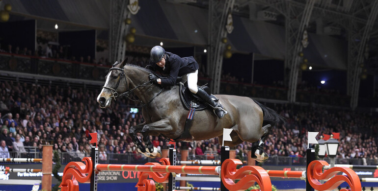 The horses and riders for CSI5*-W London International Horse Show