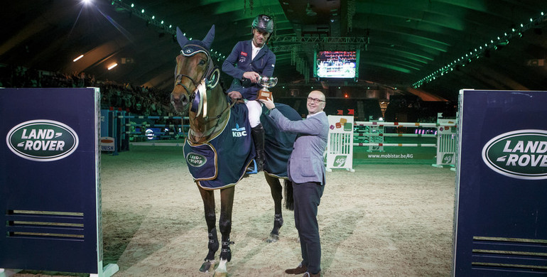 Denis Lynch drives home in a brand new car after winning Land Rover Masters