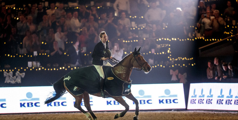 Pieter Devos shows how it’s done in front of his home crowd