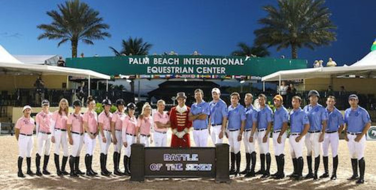 Girl power reigns over $75,000 Battle of the Sexes at Winter Equestrian Festival