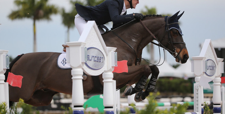 McLain Ward and HH Carlos Z win $35,000 Suncast® 1.50m Championship Jumper Classic at WEF 3