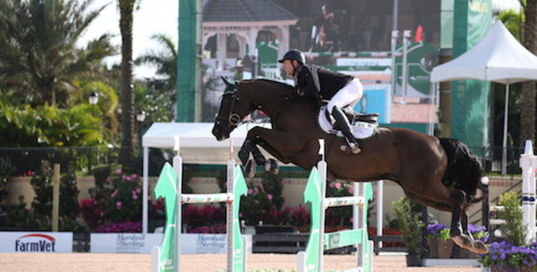 Richie Moloney and Alsvid win $35,000 Douglas Elliman 1.45m Classic at WEF 4‏