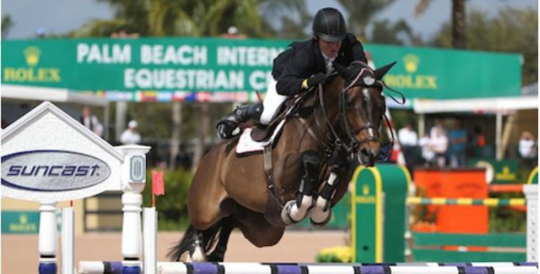 Shane Sweetnam and Buckle Up win Suncast® Championship Jumper Classic at WEF