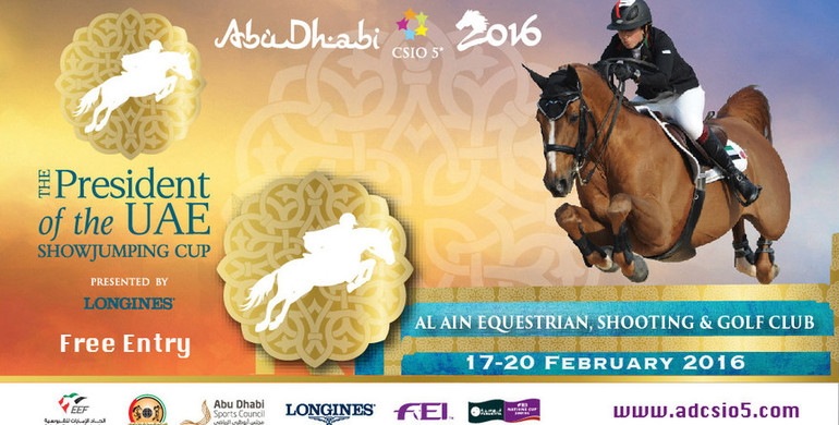 The President of the UAE Showjumping Cup presented by Longines