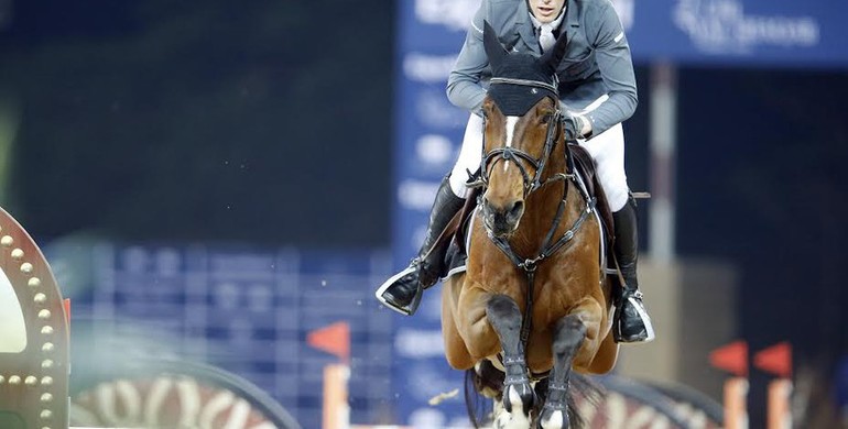Kevin Staut to the top in Wednesday's 1.50 class at CSI5* Al Shaqab