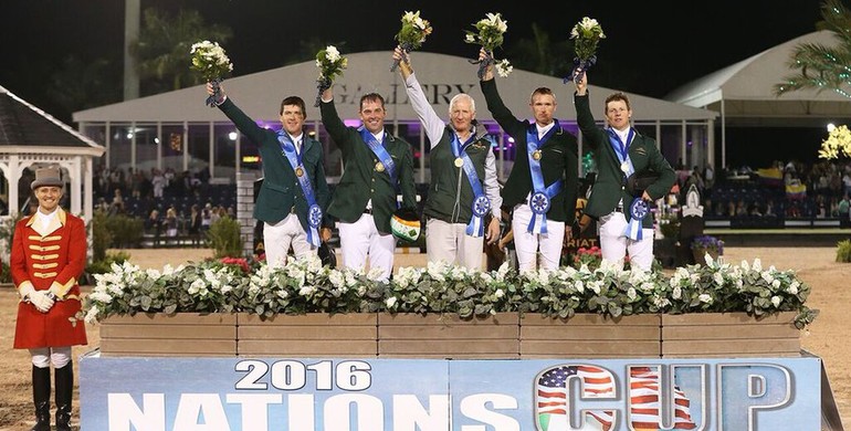 Ireland wins $150,000 Nations Cup CSIO 4* at the 2016 Winter Equestrian Festival
