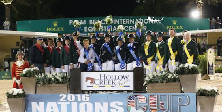 USA wins Hollow Creek Farm FEI Junior and Young Rider Nations' Cups; Mexico tops Children's Nations' Cup