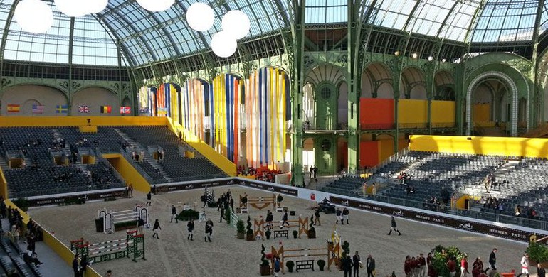 The riders and horses for Saut Hermès