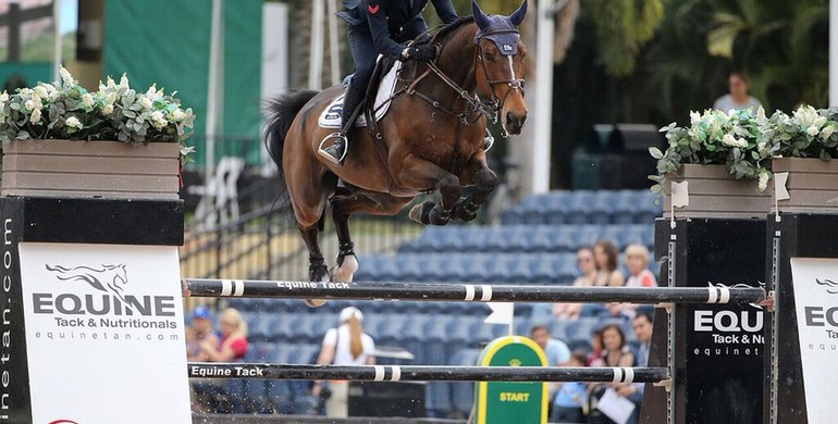 Lorenzo de Luca and Ensor de Litrange LXII win Horseware Ireland Grand Prix at WEF 10