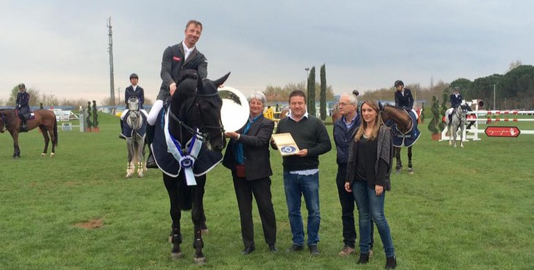 Jur Vrieling and VDL Glasgow vh Merelsnest take the victory in CSI3* Arezzo Grand Prix