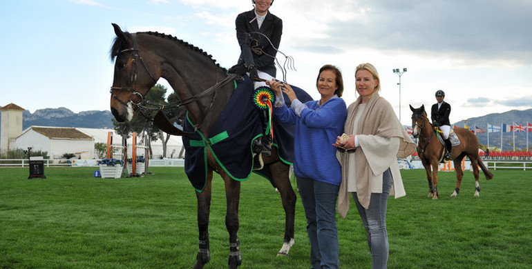 Stefanie van den Brink and Marlon Zanotelli dominate for Ashford Farm in CSI2* C.H.G. Grand Prix at 2016 Spring MET
