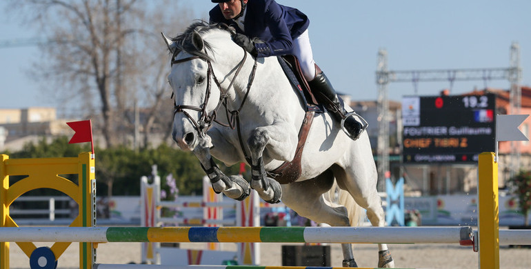 Hat-trick for Guillaume Foutrier in young horse classes at 2016 Spring MET III Week 2
