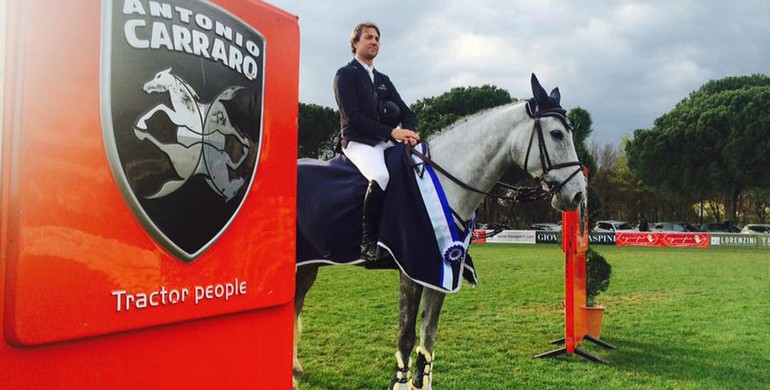 Cassio Rivetti to the top in the CSI3* Grand Prix in Arezzo
