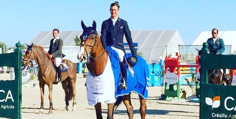 Julien Gonin wins the CSI3* Grand Prix in Vilamoura