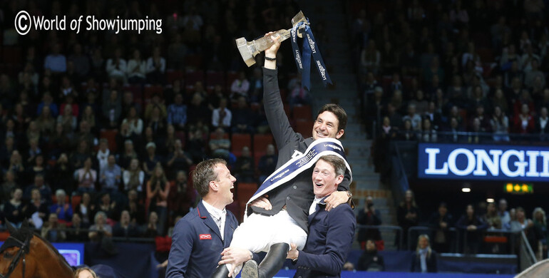 The horses and riders ready for the Longines FEI World Cup Final in Omaha