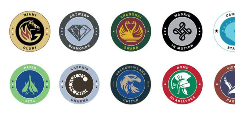 Champions league team logos!