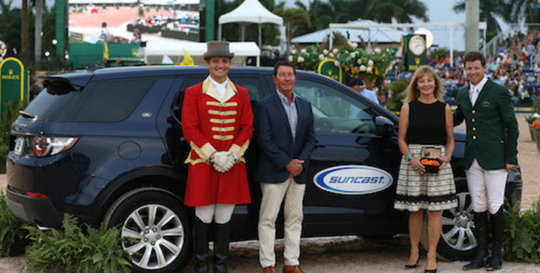 Shane Sweetnam named leading rider of the Suncast ® 1.50m Series